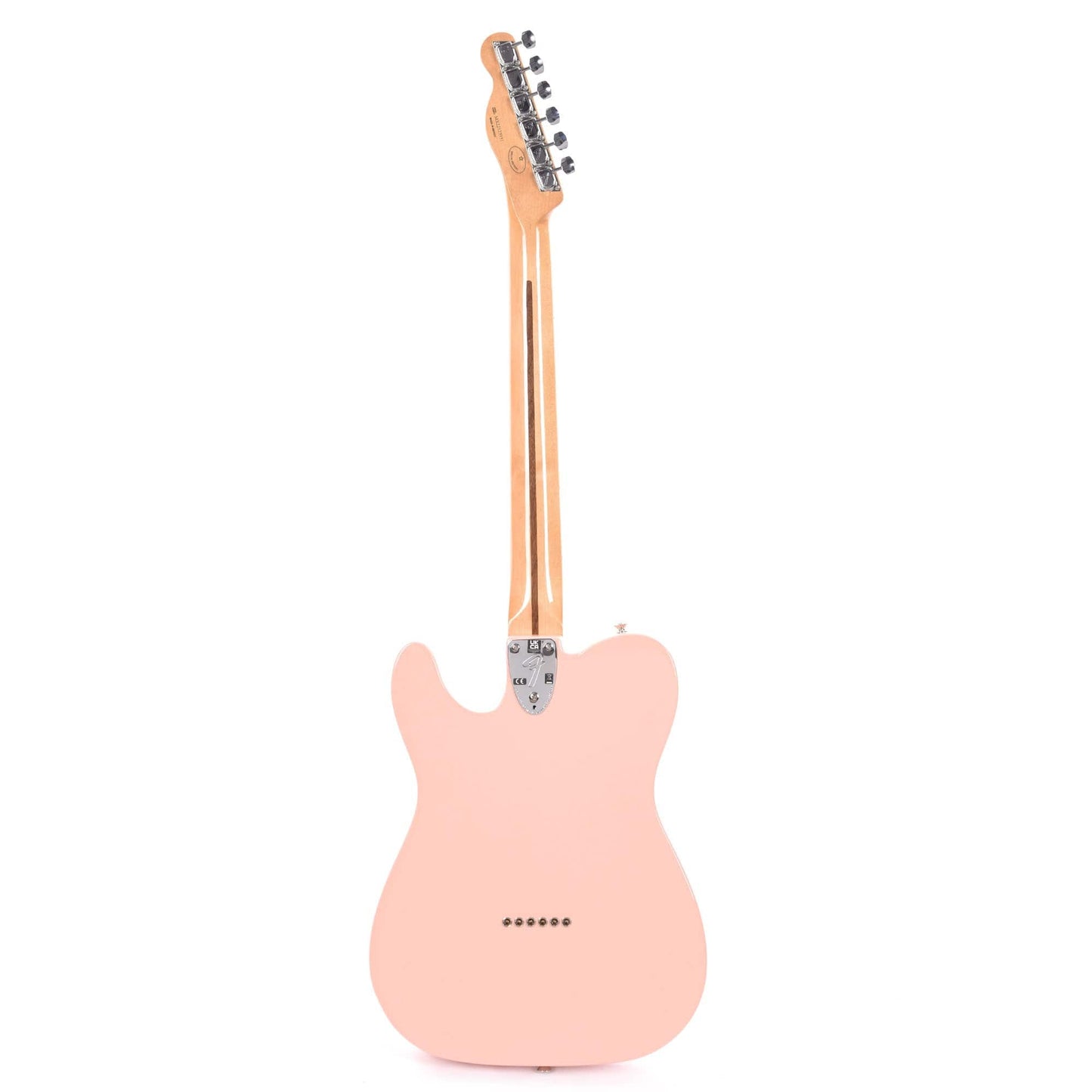 Fender Vintera '70s Telecaster Thinline Shell Pink w/4-Ply Aged Pearl Pickguard Electric Guitars / Semi-Hollow