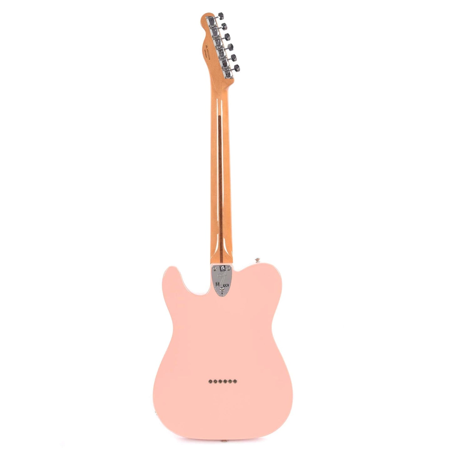 Fender Vintera '70s Telecaster Thinline Shell Pink w/4-Ply Aged Pearl Pickguard Electric Guitars / Semi-Hollow