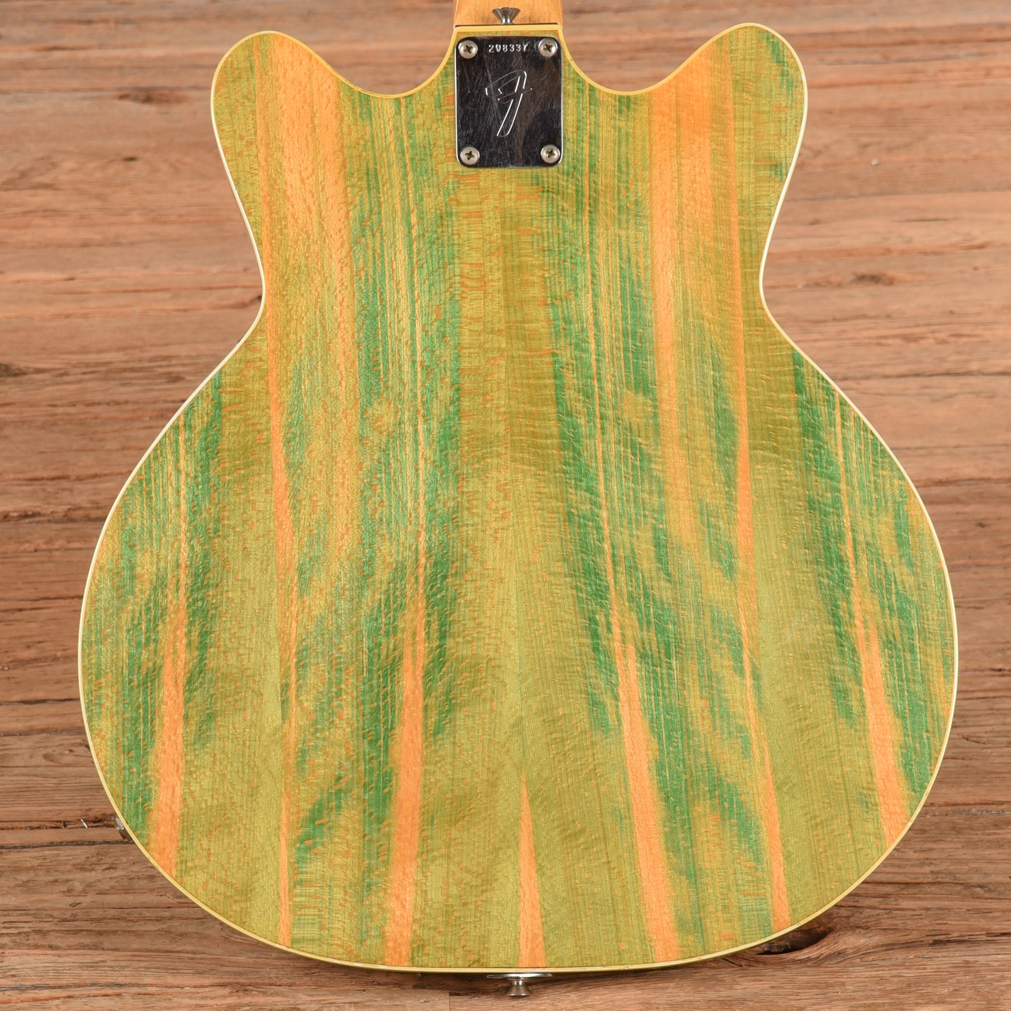 Fender Wildwood Coronado II Green 1967 Electric Guitars / Semi-Hollow