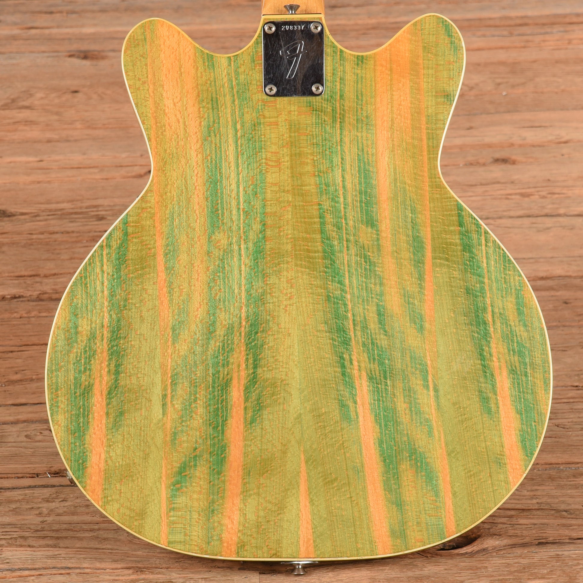 Fender Wildwood Coronado II Green 1967 Electric Guitars / Semi-Hollow