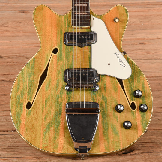 Fender Wildwood Coronado II Green 1967 Electric Guitars / Semi-Hollow