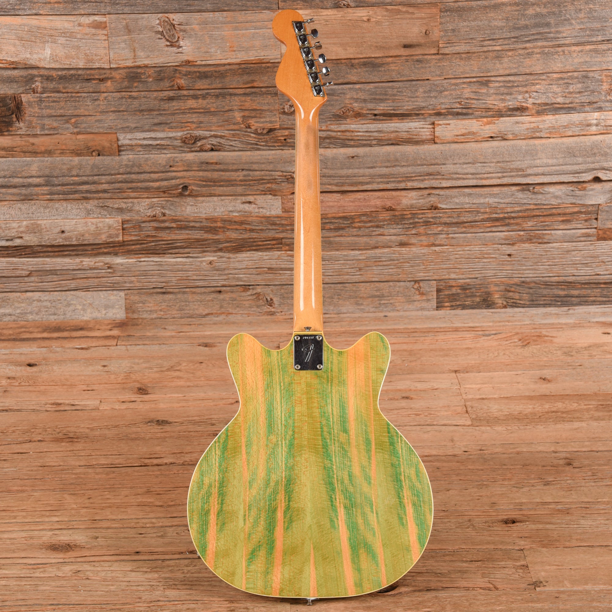 Fender Wildwood Coronado II Green 1967 Electric Guitars / Semi-Hollow