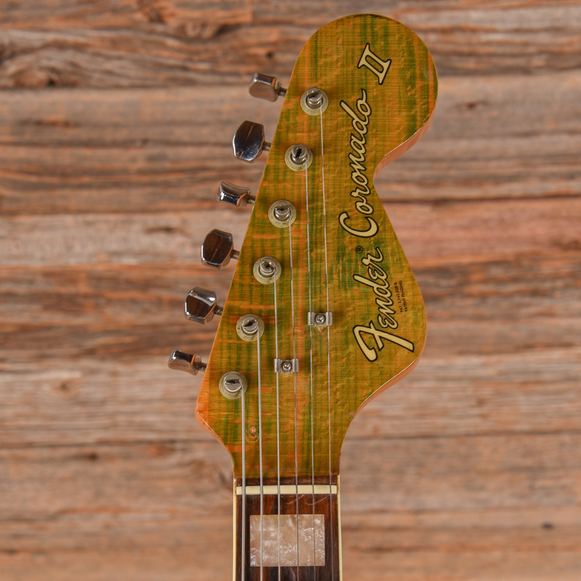 Fender Wildwood Coronado II Green 1967 Electric Guitars / Semi-Hollow