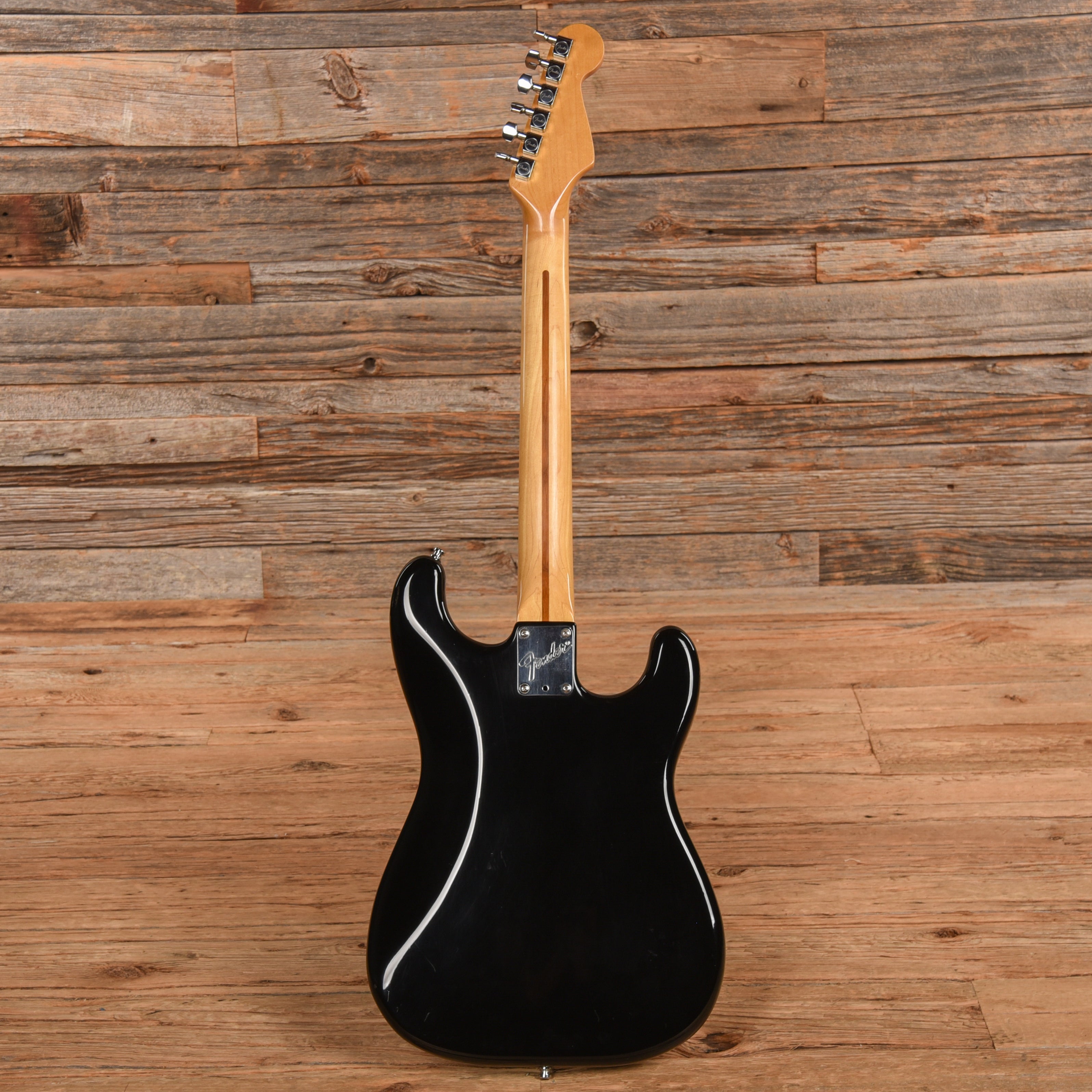Fender 2-Knob Stratocaster Black 1983 LEFTY Electric Guitars / Solid Body