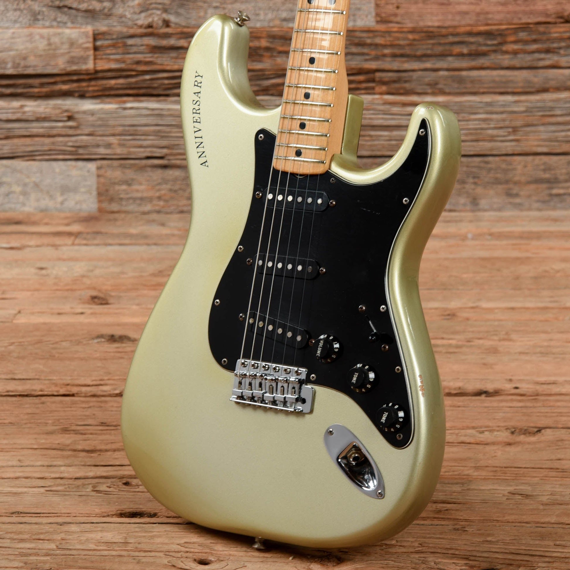 Fender 25th Anniversary Stratocaster Inca Silver 1979 Electric Guitars / Solid Body