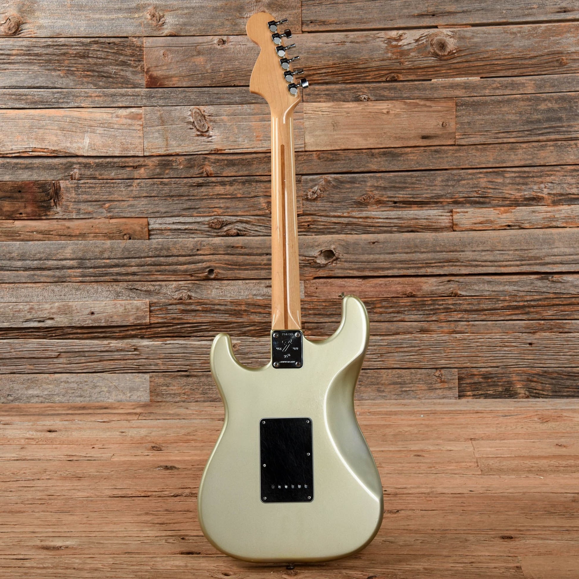 Fender 25th Anniversary Stratocaster Inca Silver 1979 Electric Guitars / Solid Body