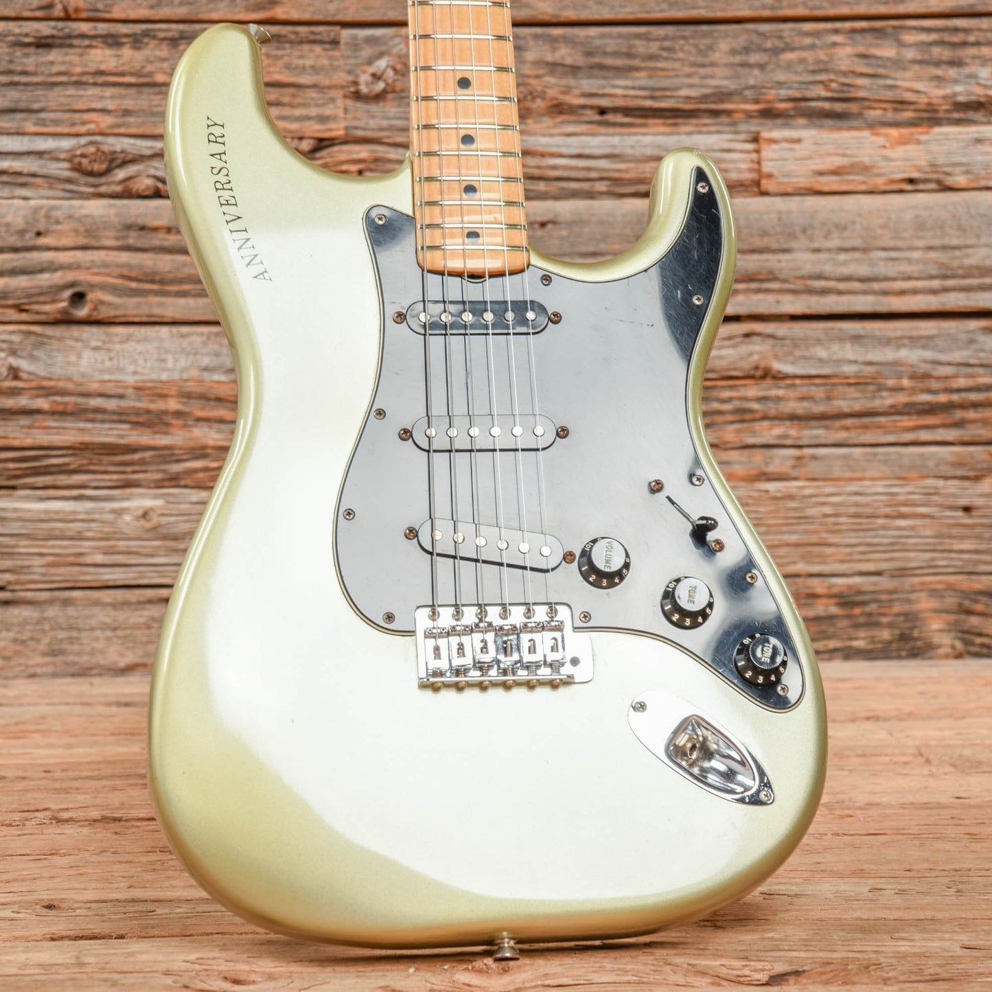 Fender 25th Anniversary Stratocaster Inca Silver 1979 Electric Guitars / Solid Body