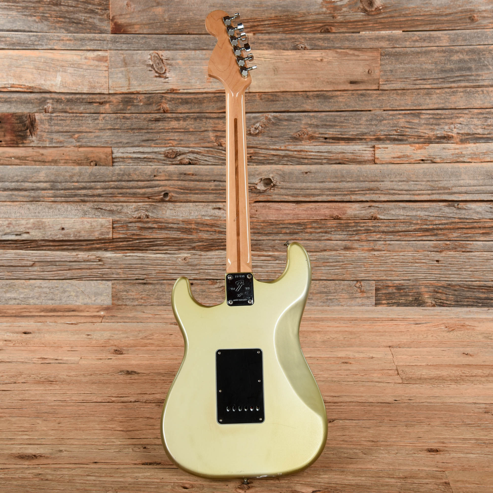 Fender 25th Anniversary Stratocaster Silver Metallic 1980 Electric Guitars / Solid Body