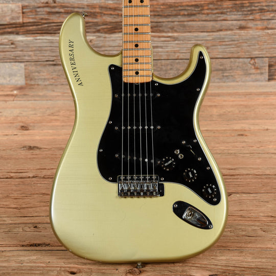Fender 25th Anniversary Stratocaster Silver Metallic 1980 Electric Guitars / Solid Body