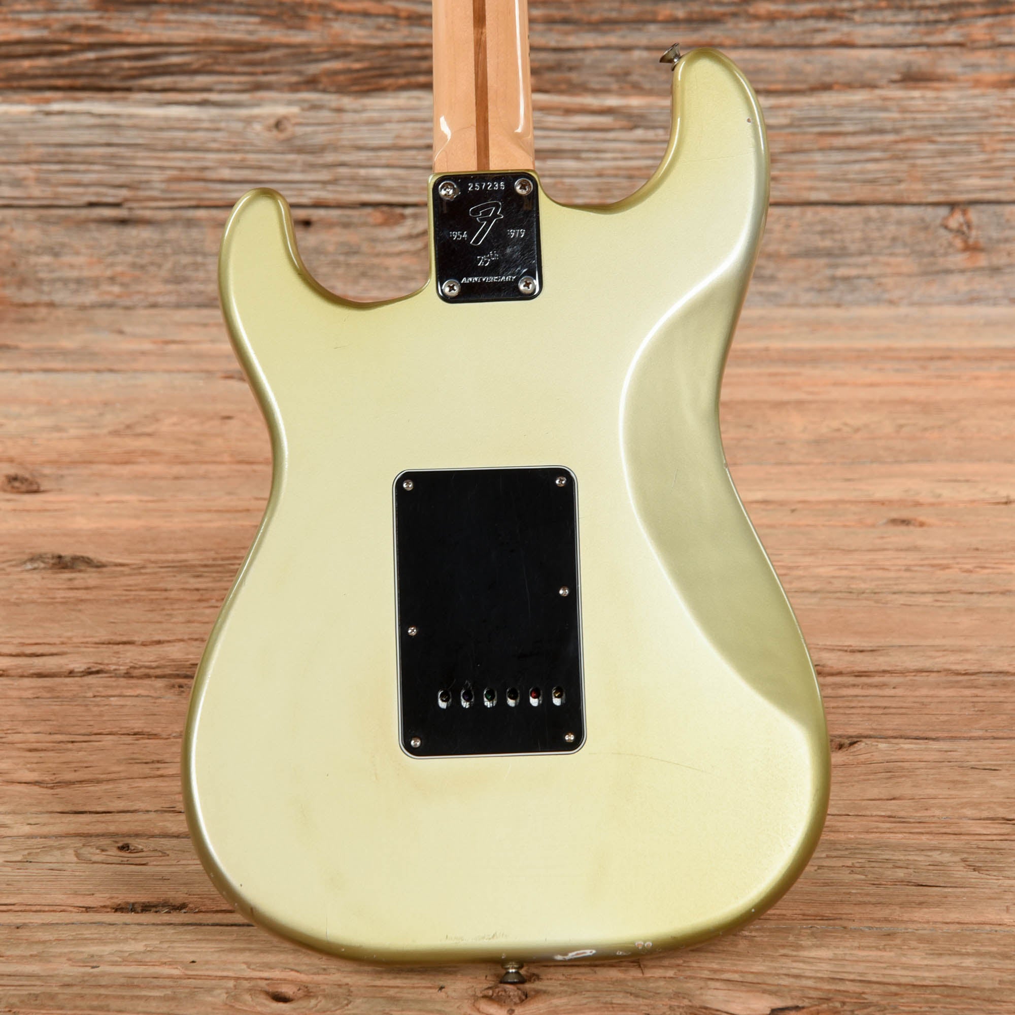 Fender 25th Anniversary Stratocaster Silver Metallic 1980 Electric Guitars / Solid Body