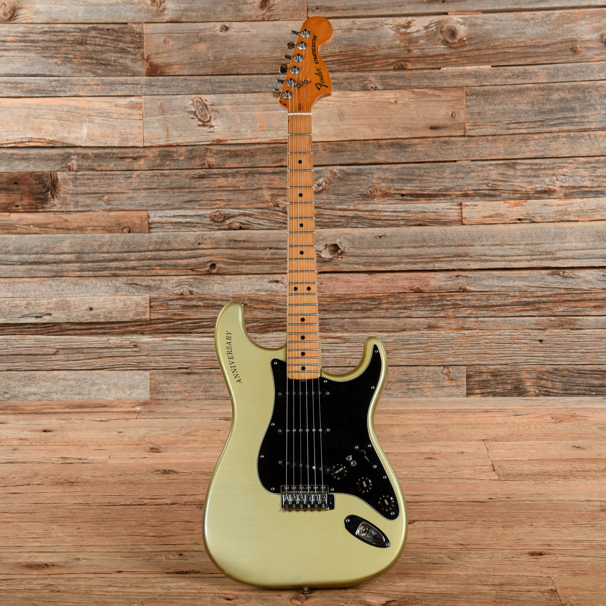 Fender 25th Anniversary Stratocaster Silver Metallic 1980 Electric Guitars / Solid Body