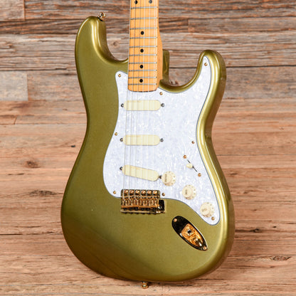 Fender '50s Stratocaster Reissue MIJ HLE Gold Electric Guitars / Solid Body