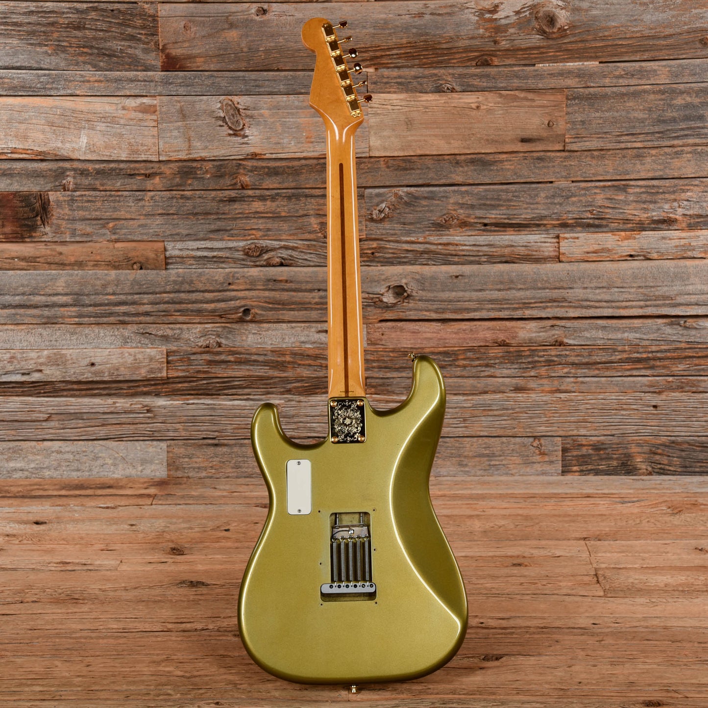 Fender '50s Stratocaster Reissue MIJ HLE Gold Electric Guitars / Solid Body