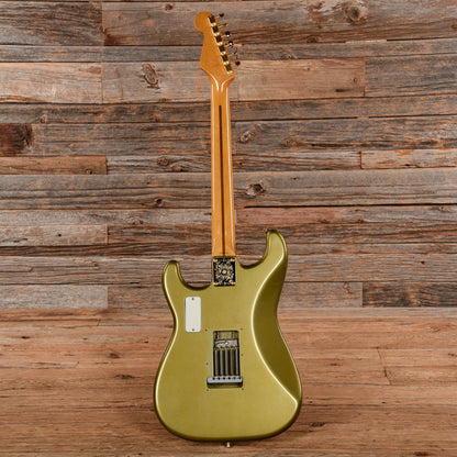 Fender '50s Stratocaster Reissue MIJ HLE Gold Electric Guitars / Solid Body