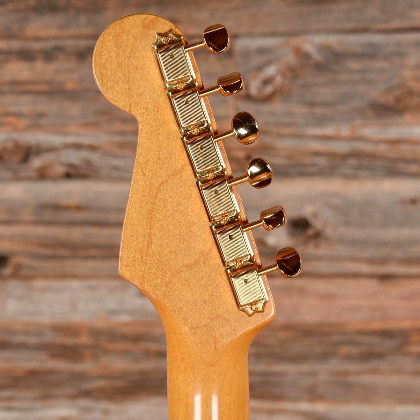 Fender '50s Stratocaster Reissue MIJ HLE Gold Electric Guitars / Solid Body