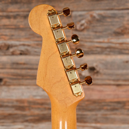 Fender '50s Stratocaster Reissue MIJ HLE Gold Electric Guitars / Solid Body