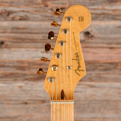 Fender '50s Stratocaster Reissue MIJ HLE Gold Electric Guitars / Solid Body