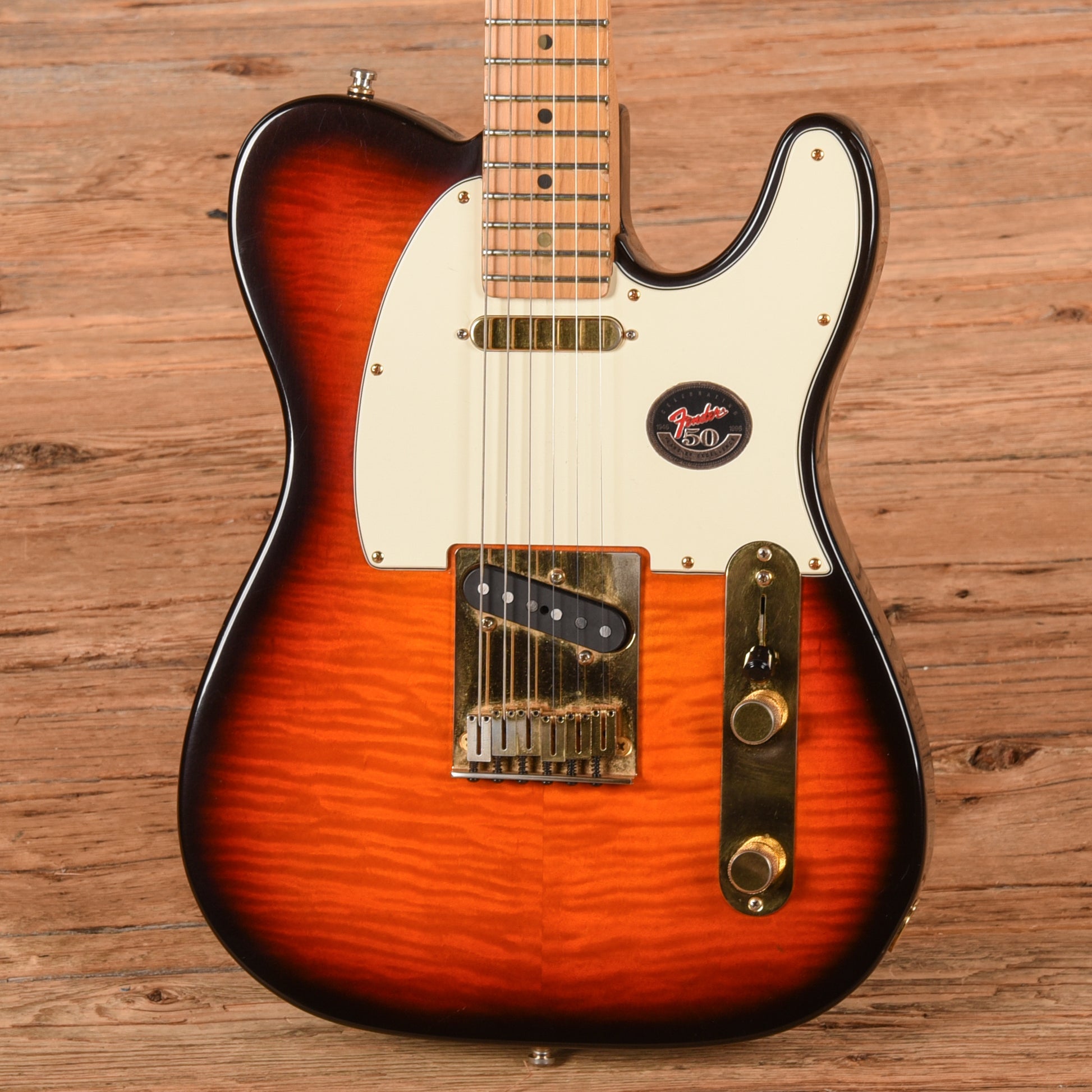 Fender 50th Anniversary American Standard Telecaster Antique Burst 1996 Electric Guitars / Solid Body