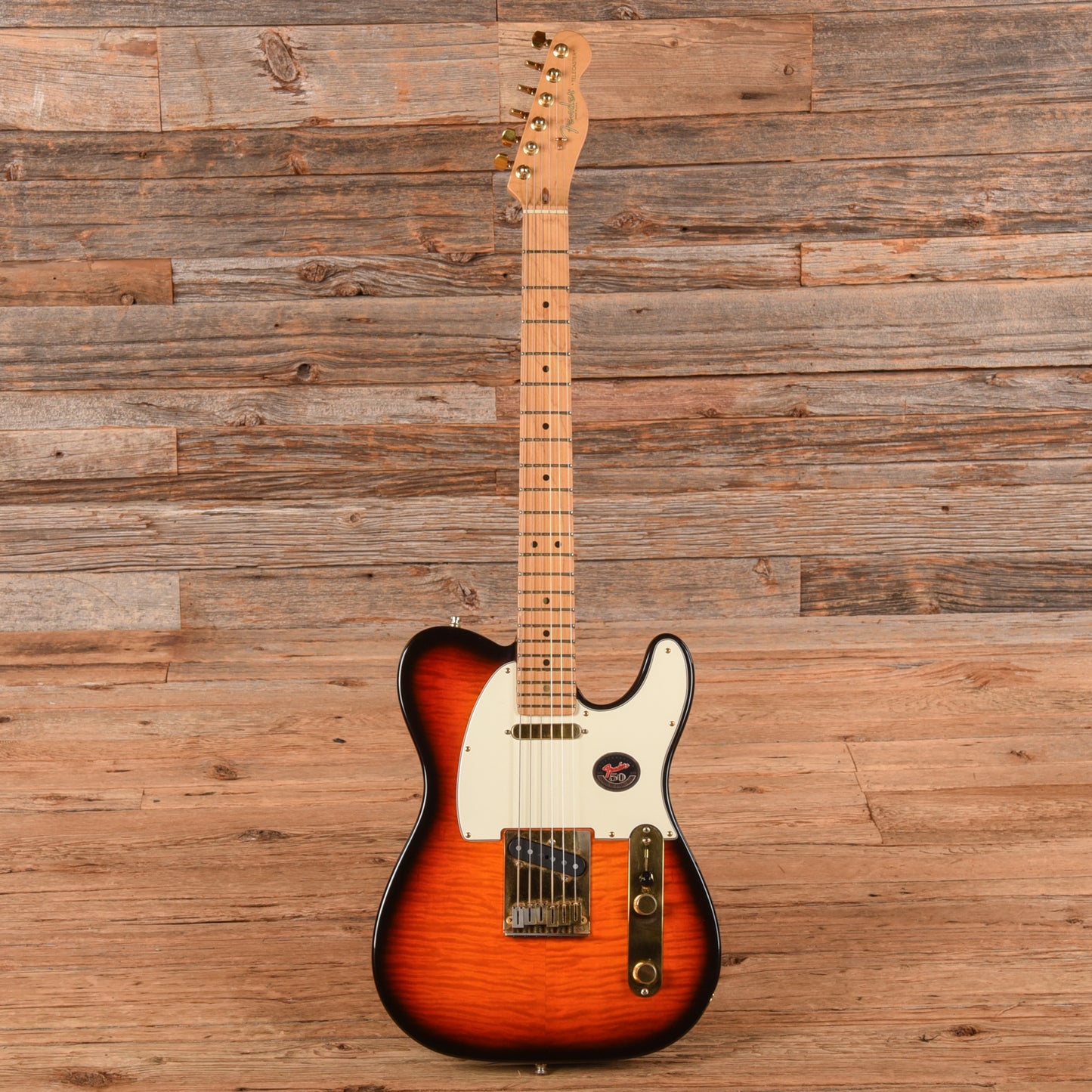 Fender 50th Anniversary American Standard Telecaster Antique Burst 1996 Electric Guitars / Solid Body