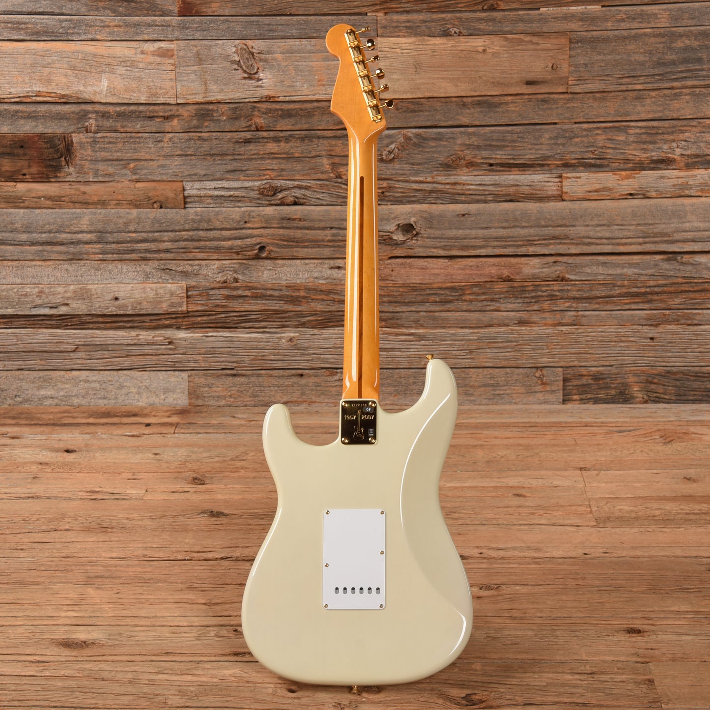 Fender 50th Anniversary American Vintage '57 Stratocaster Mary Kaye White Blonde 2007 Electric Guitars / Solid Body