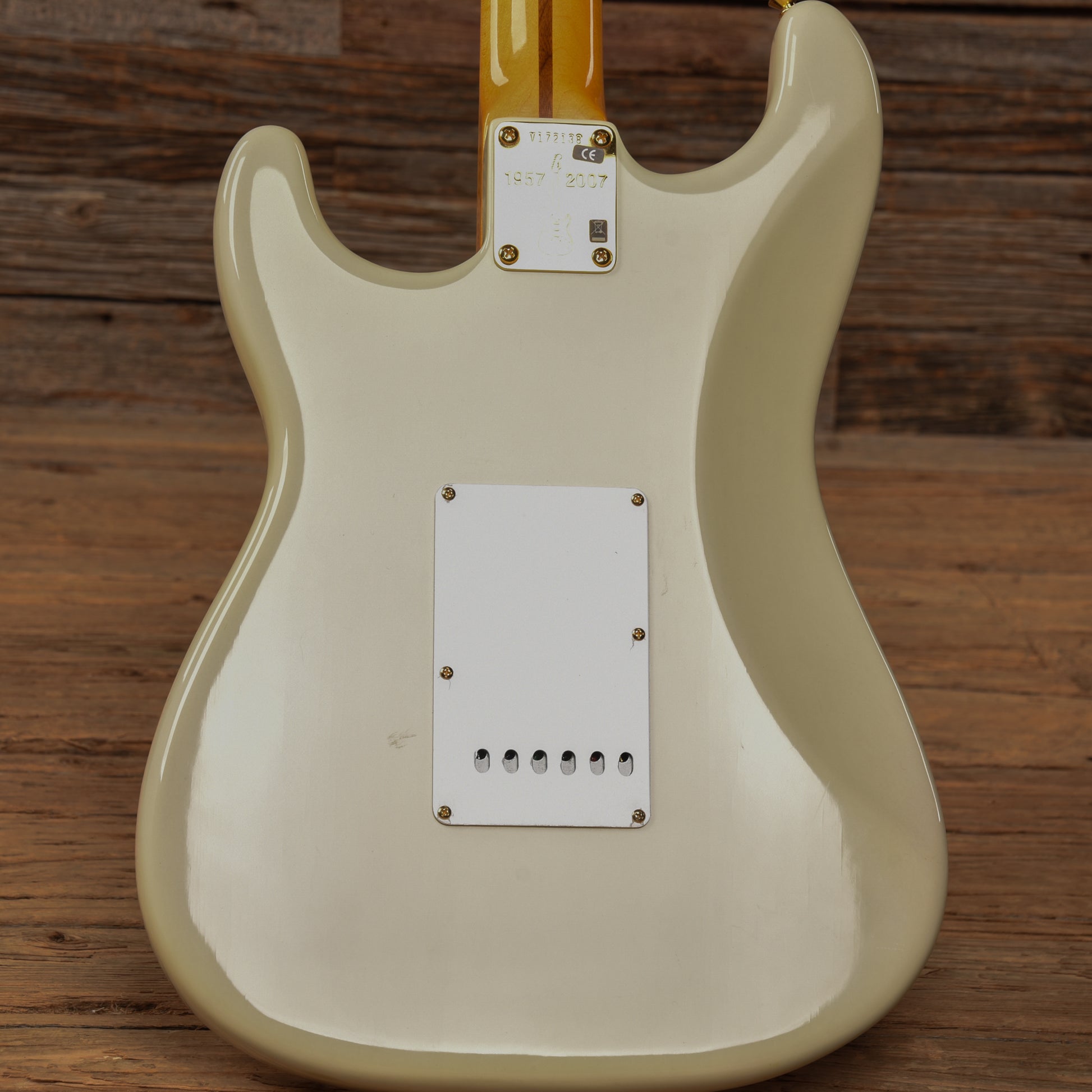 Fender 50th Anniversary American Vintage '57 Stratocaster Mary Kaye White Blonde 2007 Electric Guitars / Solid Body