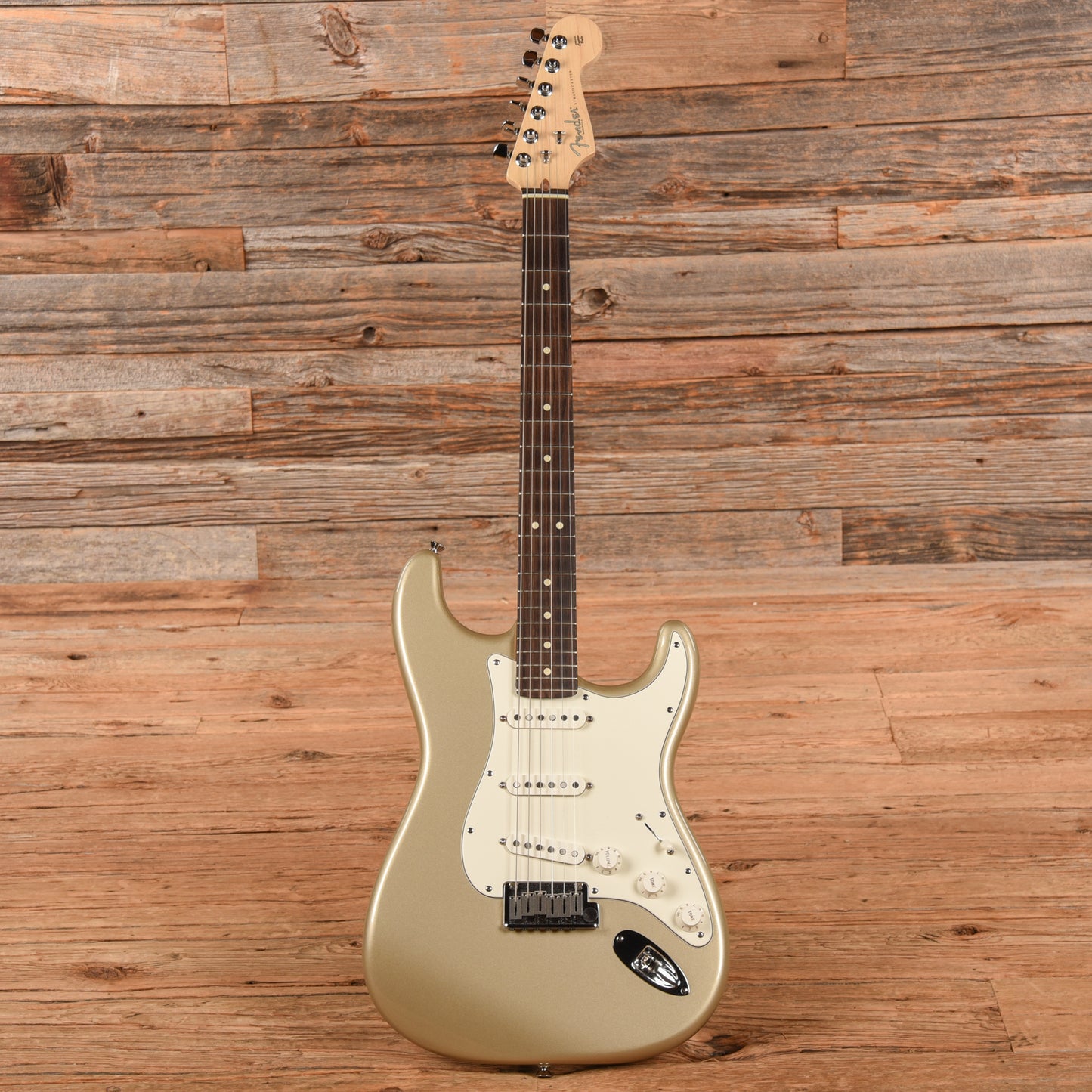 Fender 60th Anniversary American Stratocaster Shoreline Gold 2006 Electric Guitars / Solid Body