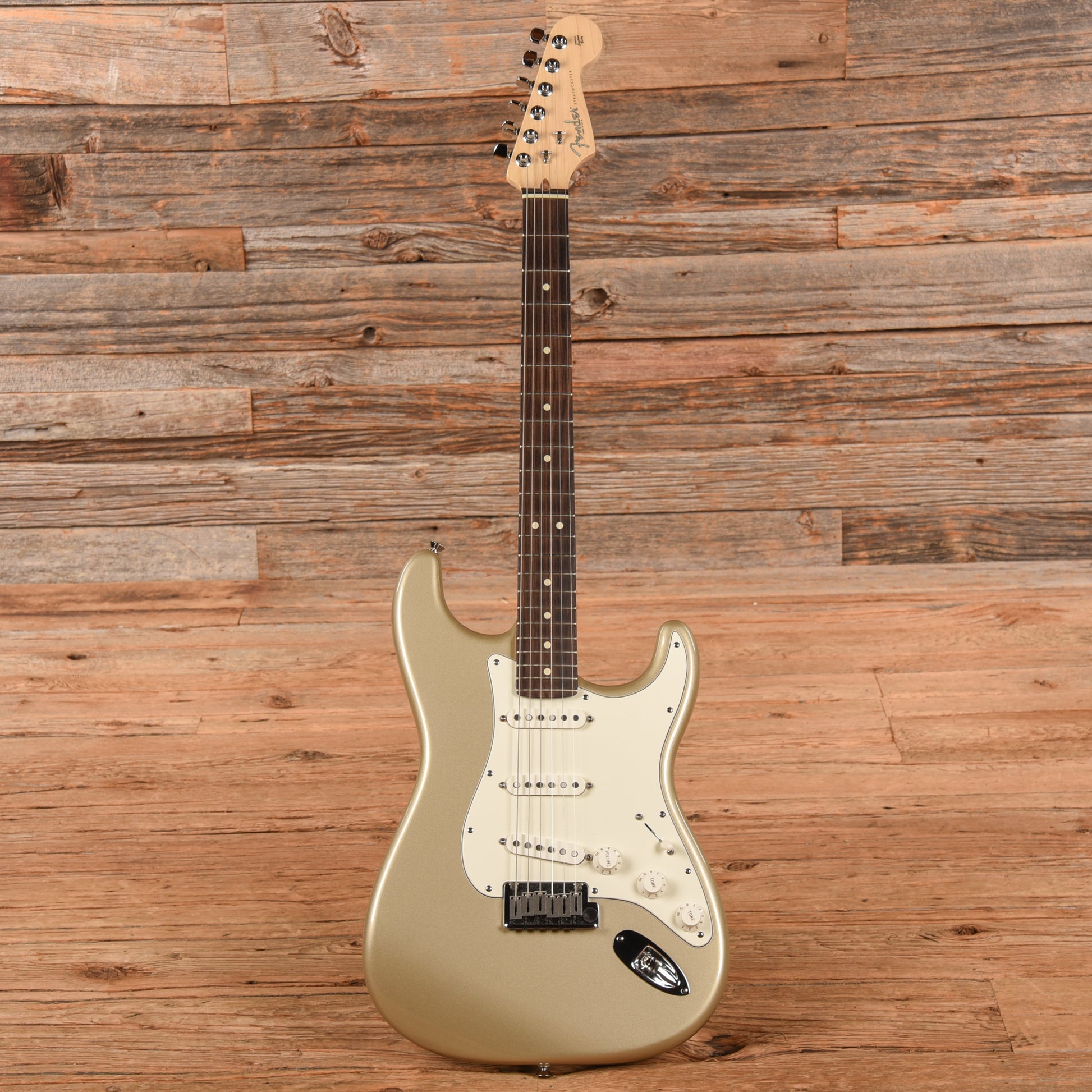 Fender 60th Anniversary American Stratocaster Shoreline Gold 2006 Electric Guitars / Solid Body