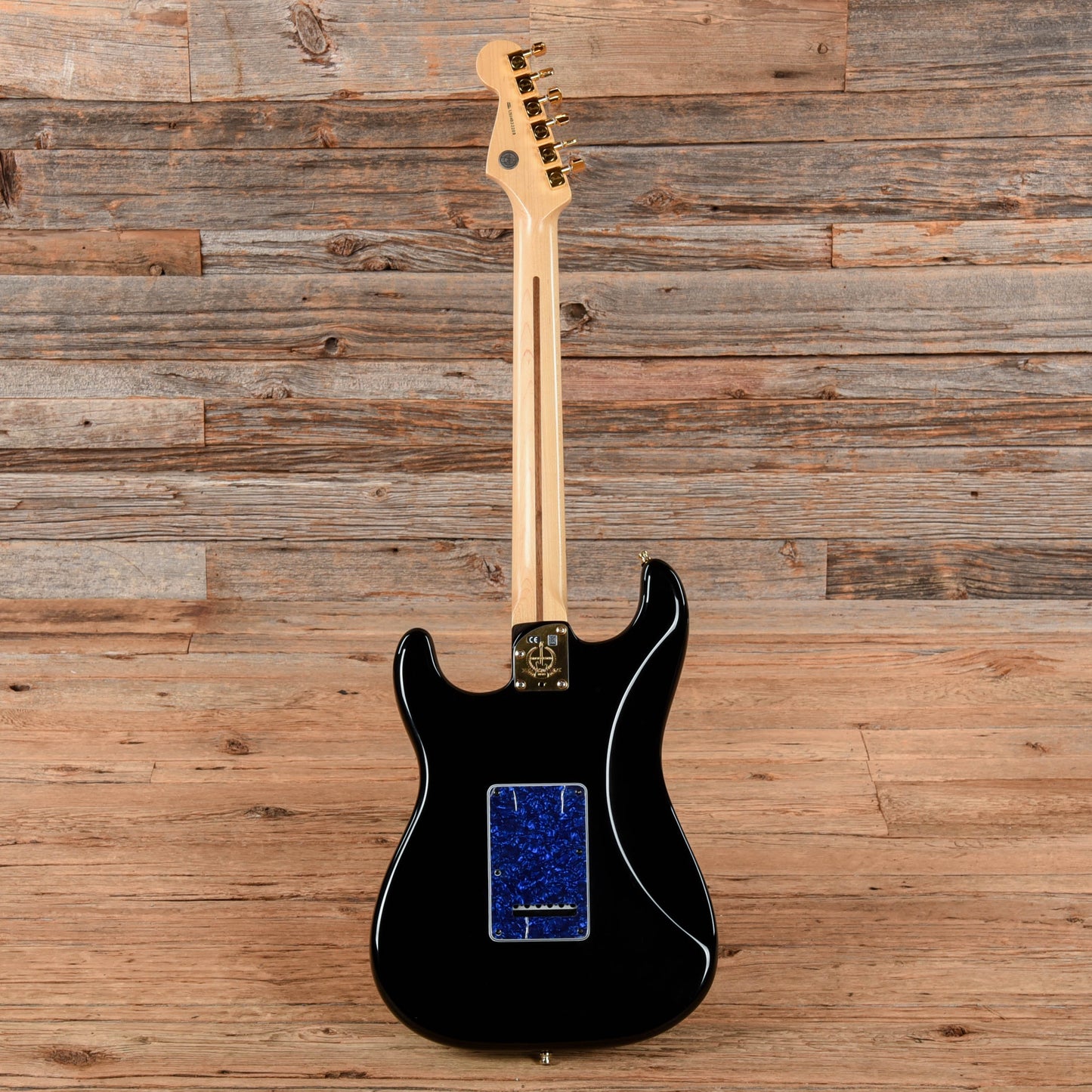 Fender 60th Anniversary Commemorative Stratocaster Neck with Unknown Body Black Electric Guitars / Solid Body