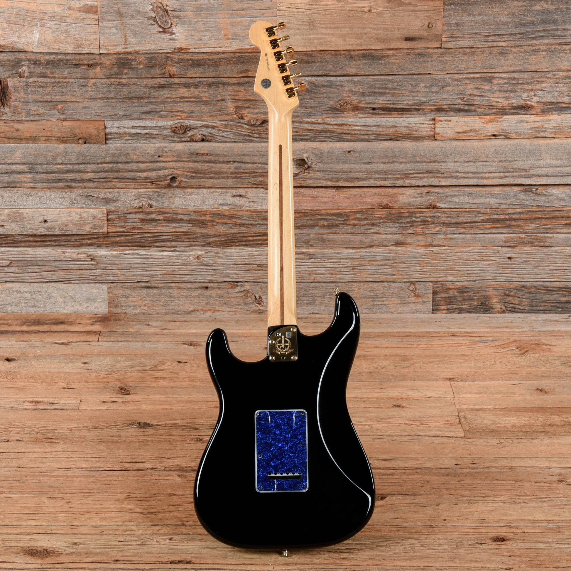 Fender 60th Anniversary Commemorative Stratocaster Neck with Unknown Body Black Electric Guitars / Solid Body