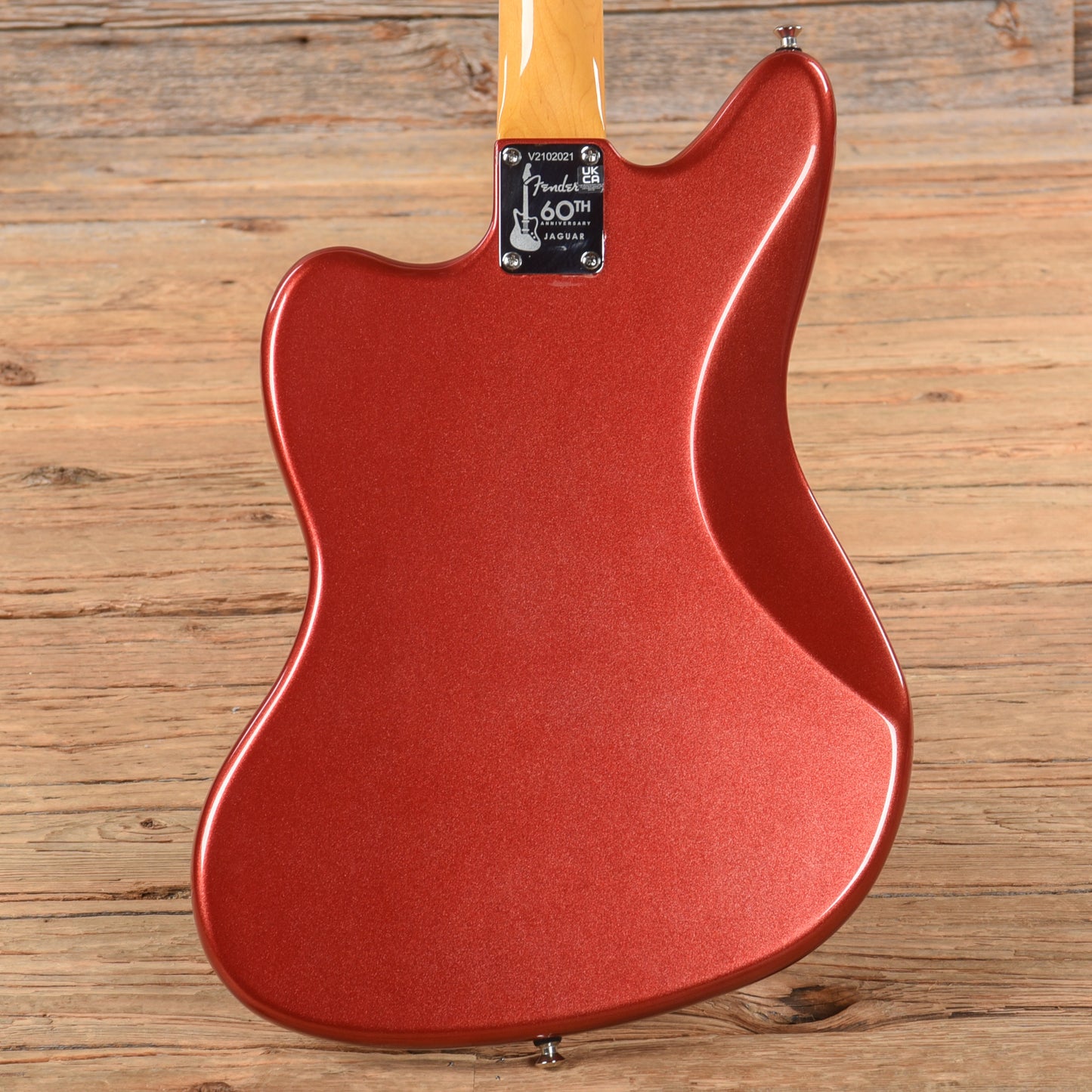 Fender 60th Anniversary Jaguar Mystic Dakota Red 2022 Electric Guitars / Solid Body
