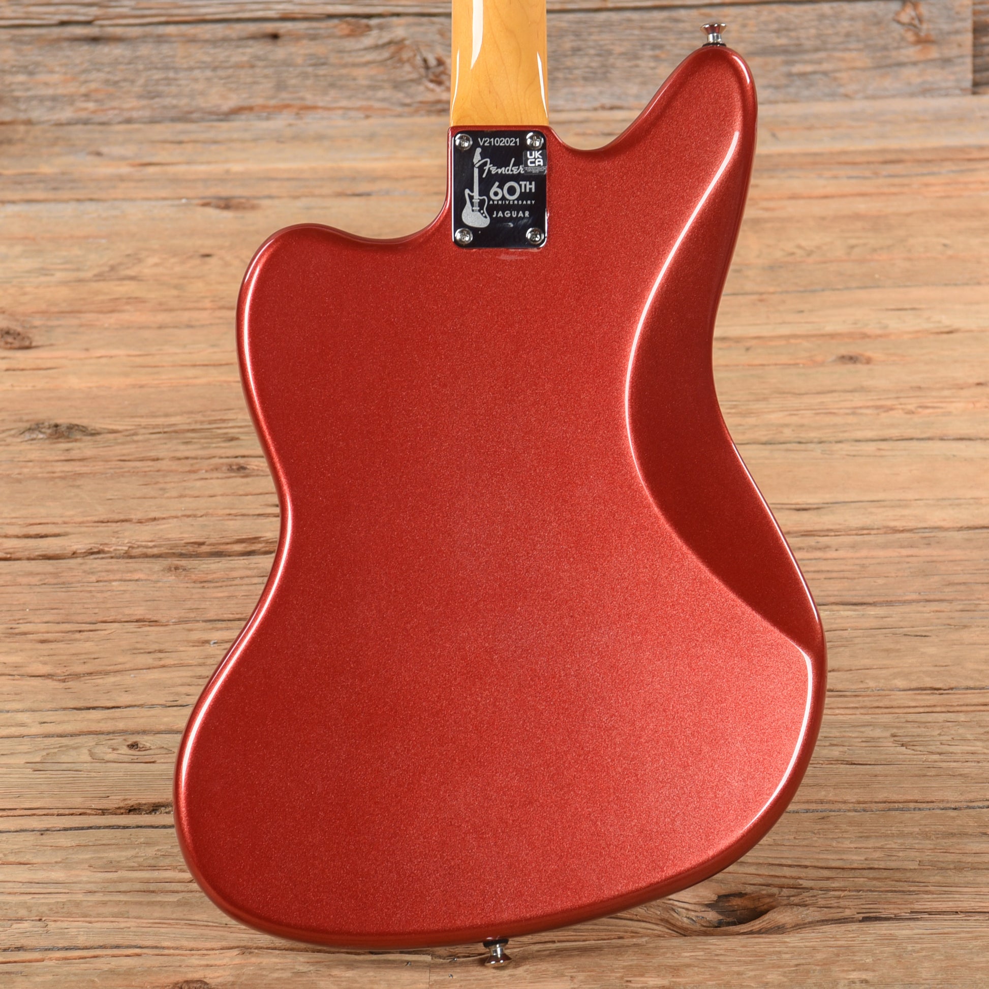 Fender 60th Anniversary Jaguar Mystic Dakota Red 2022 Electric Guitars / Solid Body
