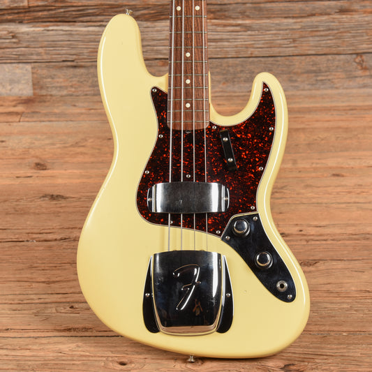 Fender '62 AVRI Jazz Bass Olympic White 1997 Electric Guitars / Solid Body