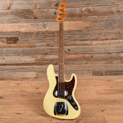 Fender '62 AVRI Jazz Bass Olympic White 1997 Electric Guitars / Solid Body