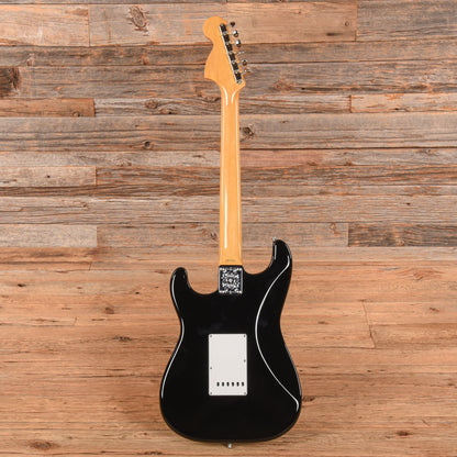 Fender '68 Stratocaster Reissue Neck with Unknown Body Black 1999 Electric Guitars / Solid Body