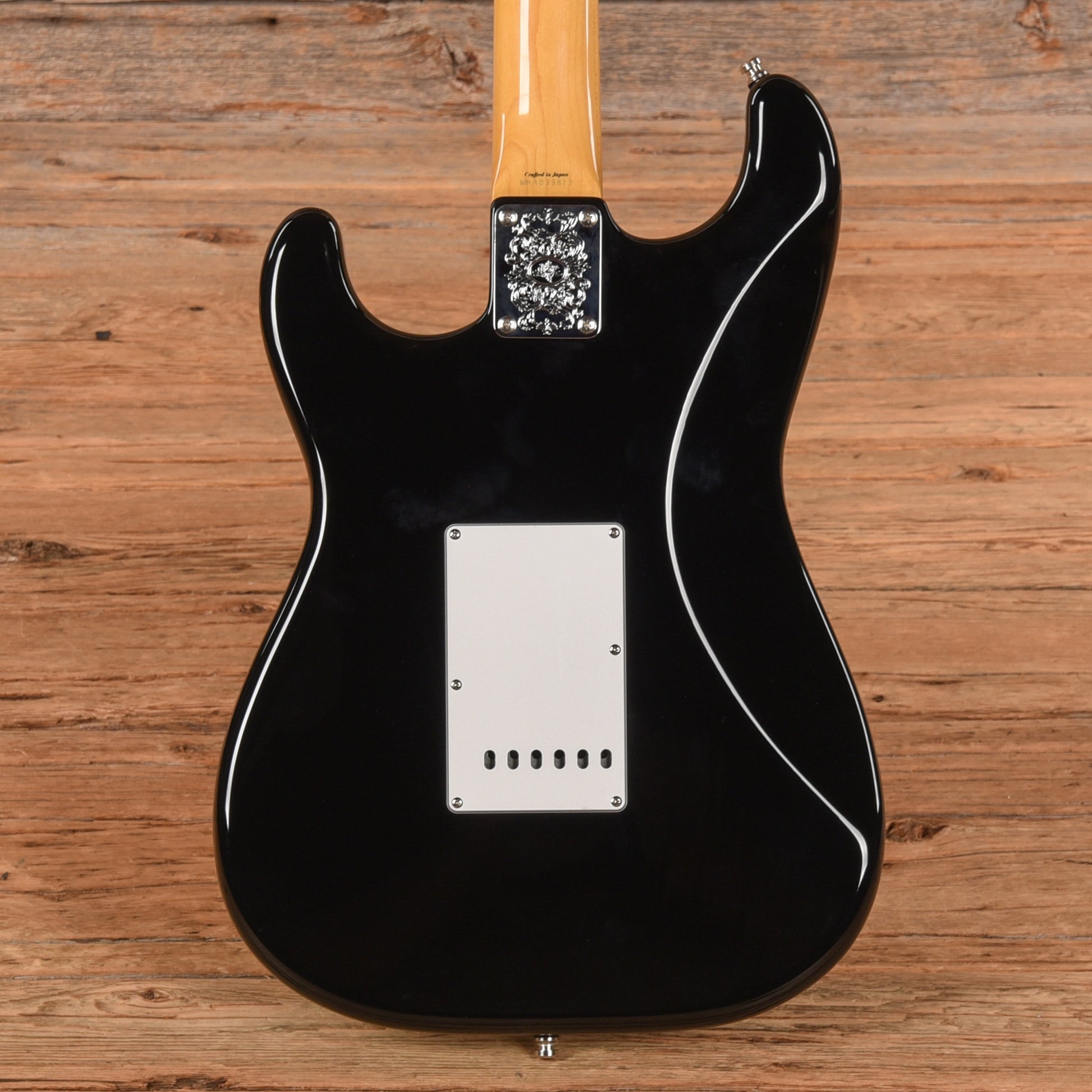 Fender '68 Stratocaster Reissue Neck with Unknown Body Black 1999 Electric Guitars / Solid Body