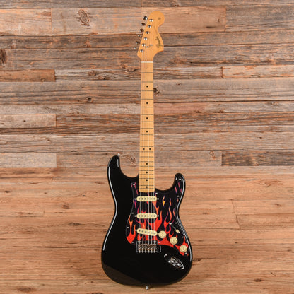 Fender '68 Stratocaster Reissue Neck with Unknown Body Black 1999 Electric Guitars / Solid Body