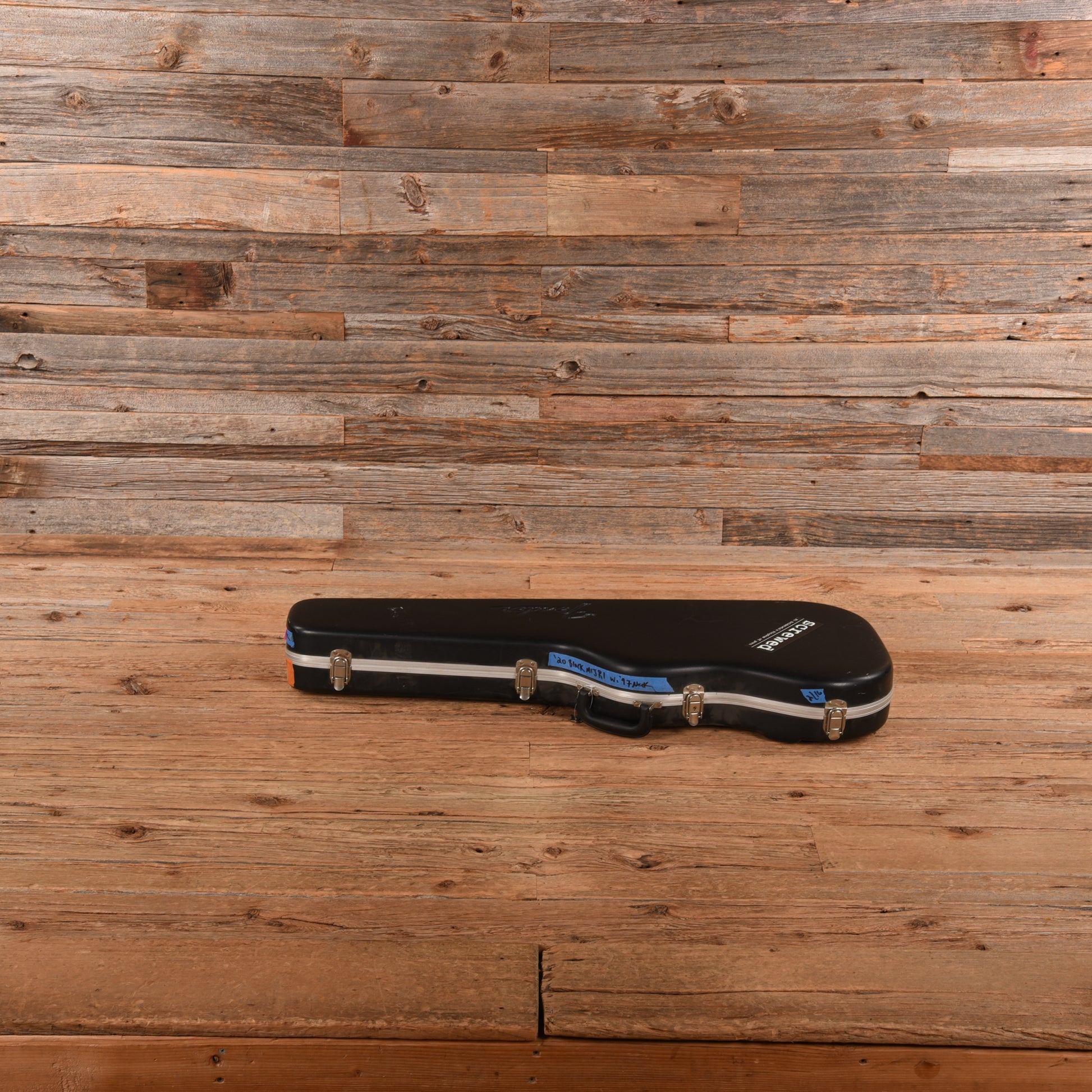 Fender '68 Stratocaster Reissue Neck with Unknown Body Black 1999 Electric Guitars / Solid Body