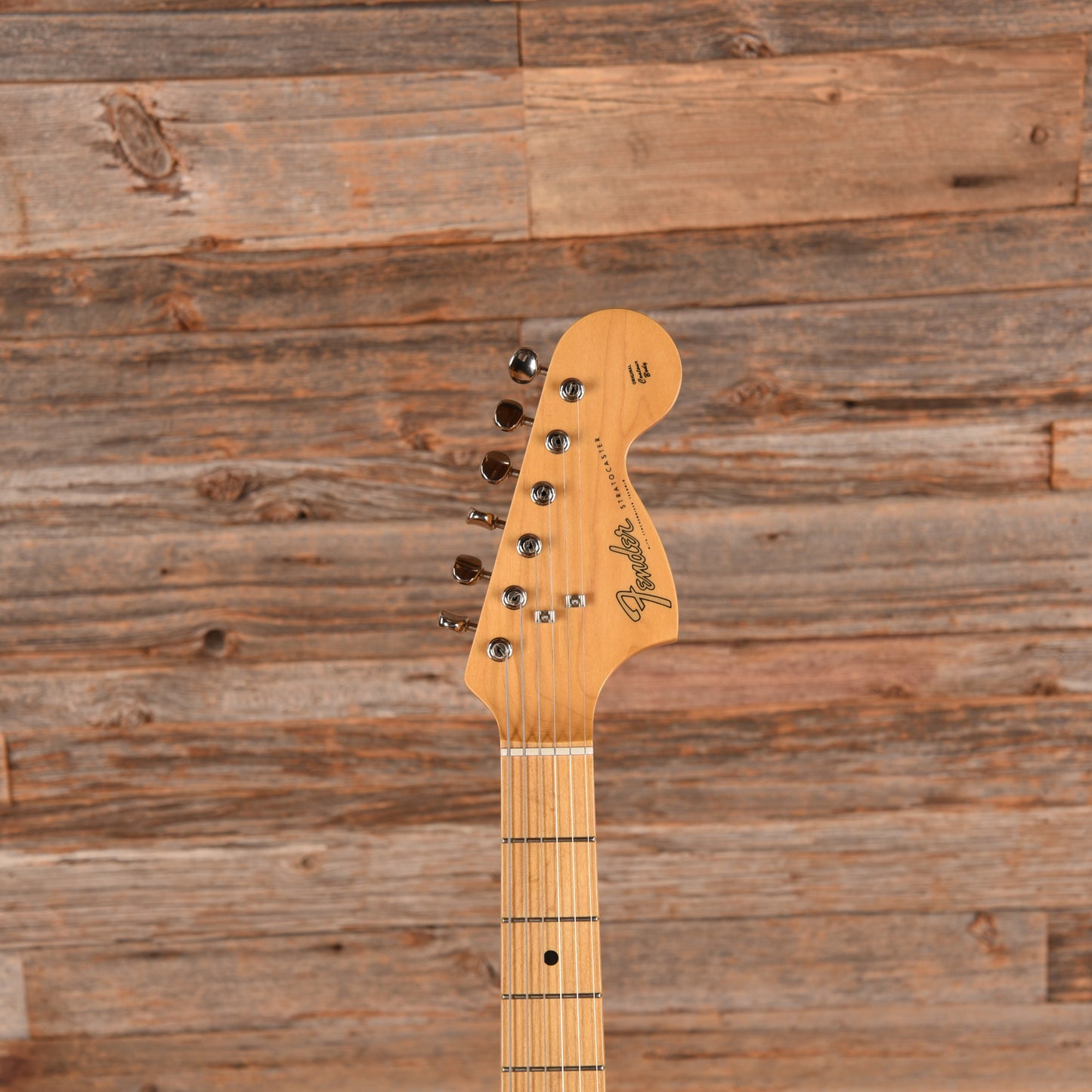 Fender '68 Stratocaster Reissue Neck with Unknown Body Black 1999 Electric Guitars / Solid Body