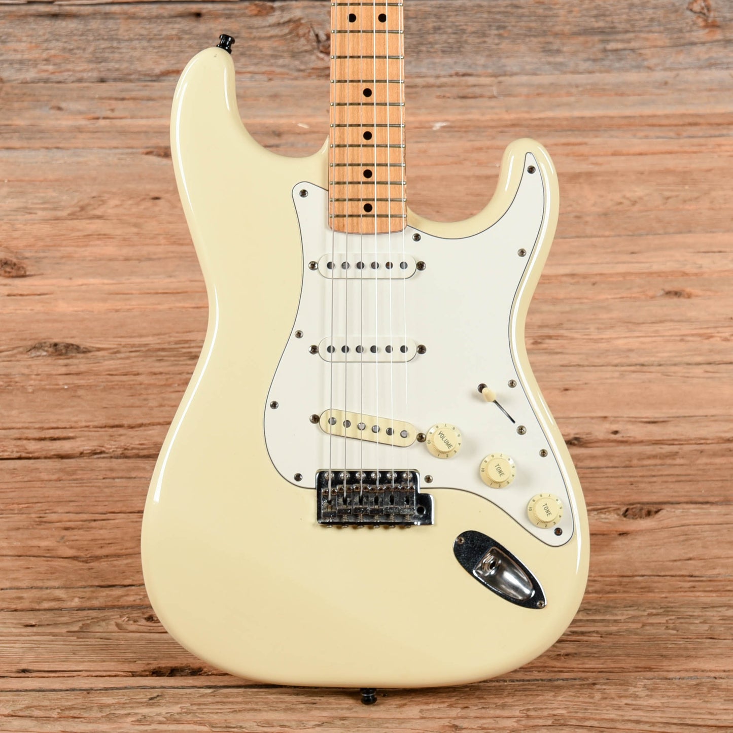 Fender '70s Stratocaster CIJ Olympic White Electric Guitars / Solid Body