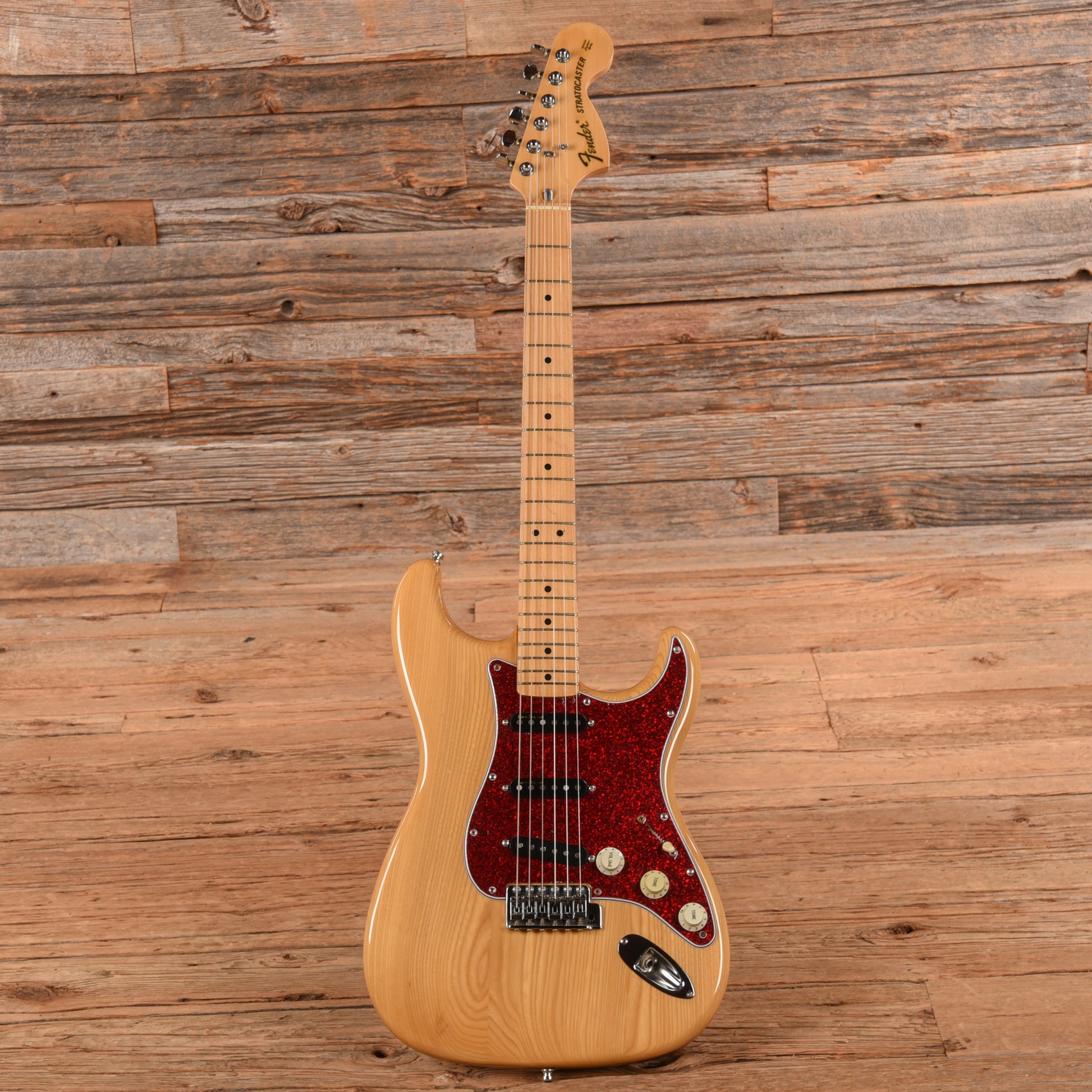 Fender '70s Stratocaster Natural 1990 Electric Guitars / Solid Body