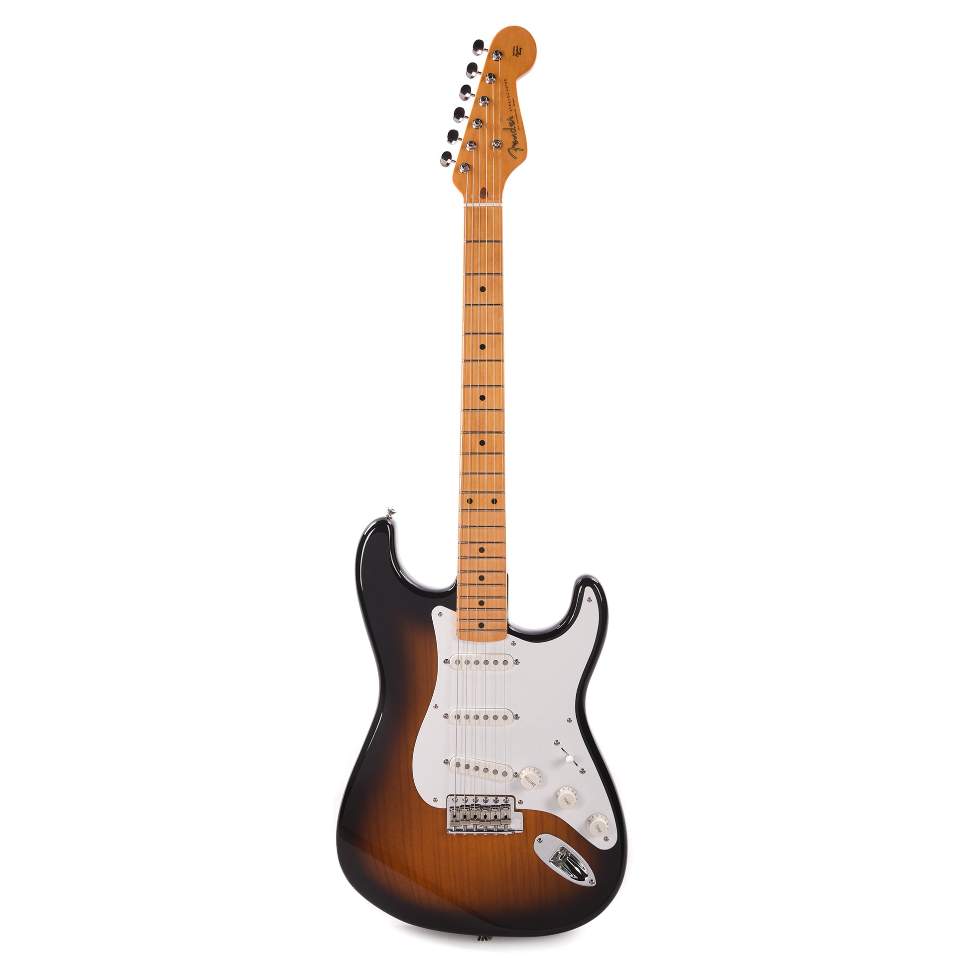 Fender 70th Anniversary American Vintage II 1954 Stratocaster 2-Color Sunburst Electric Guitars / Solid Body