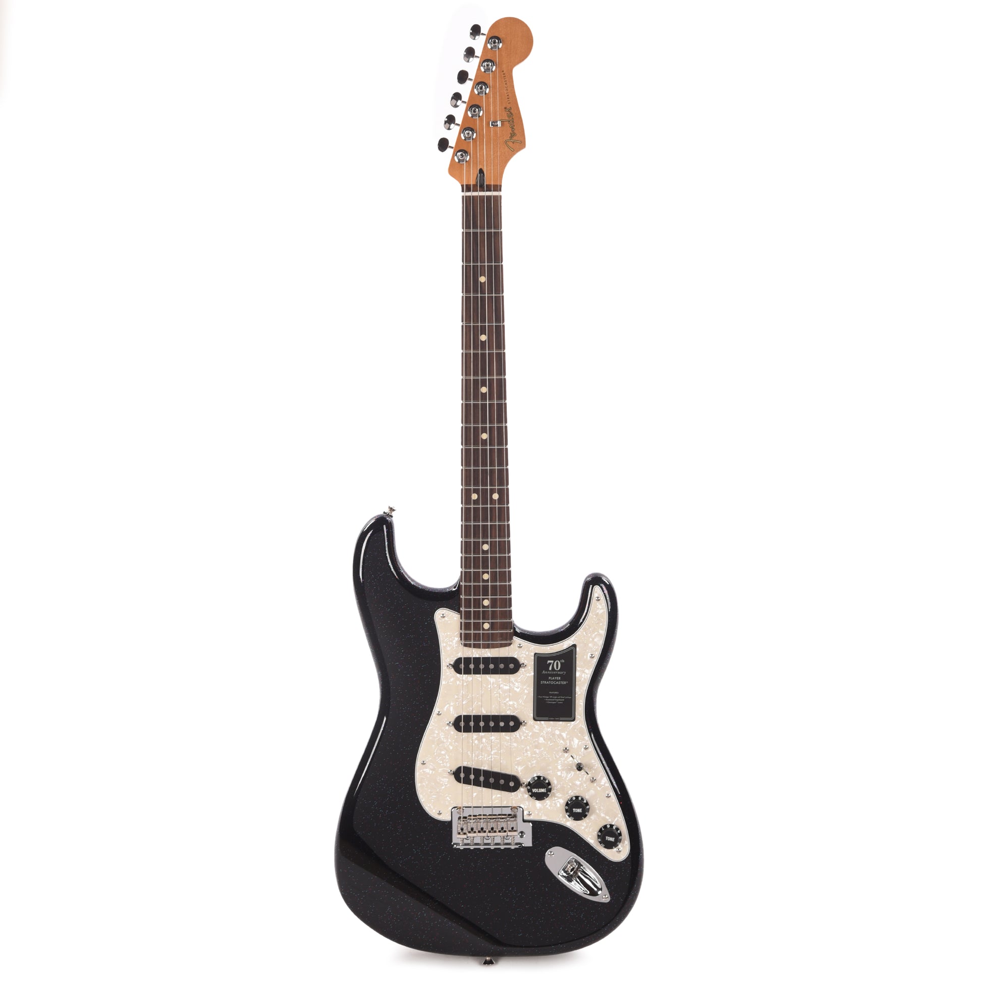 Fender 70th Anniversary Player Stratocaster Nebula Noir Electric Guitars / Solid Body