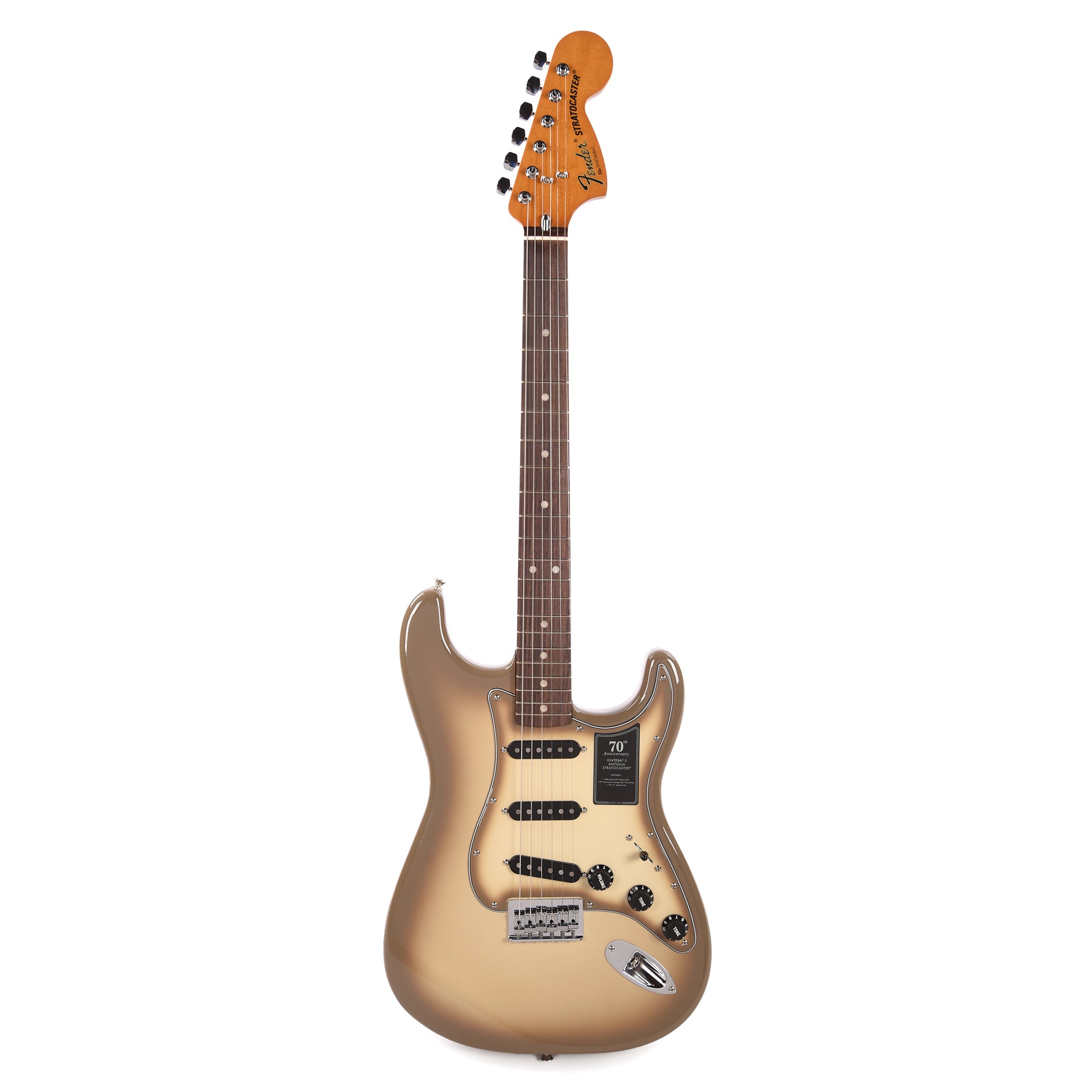 Fender 70th Anniversary Vintera II Antigua Stratocaster Antigua Electric Guitars / Solid Body