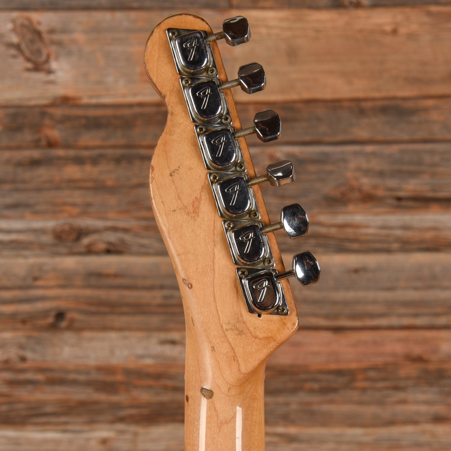 Fender '73 Telecaster Neck on Replacement Body Black Electric Guitars / Solid Body