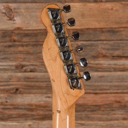 Fender '73 Telecaster Neck on Replacement Body Black Electric Guitars / Solid Body