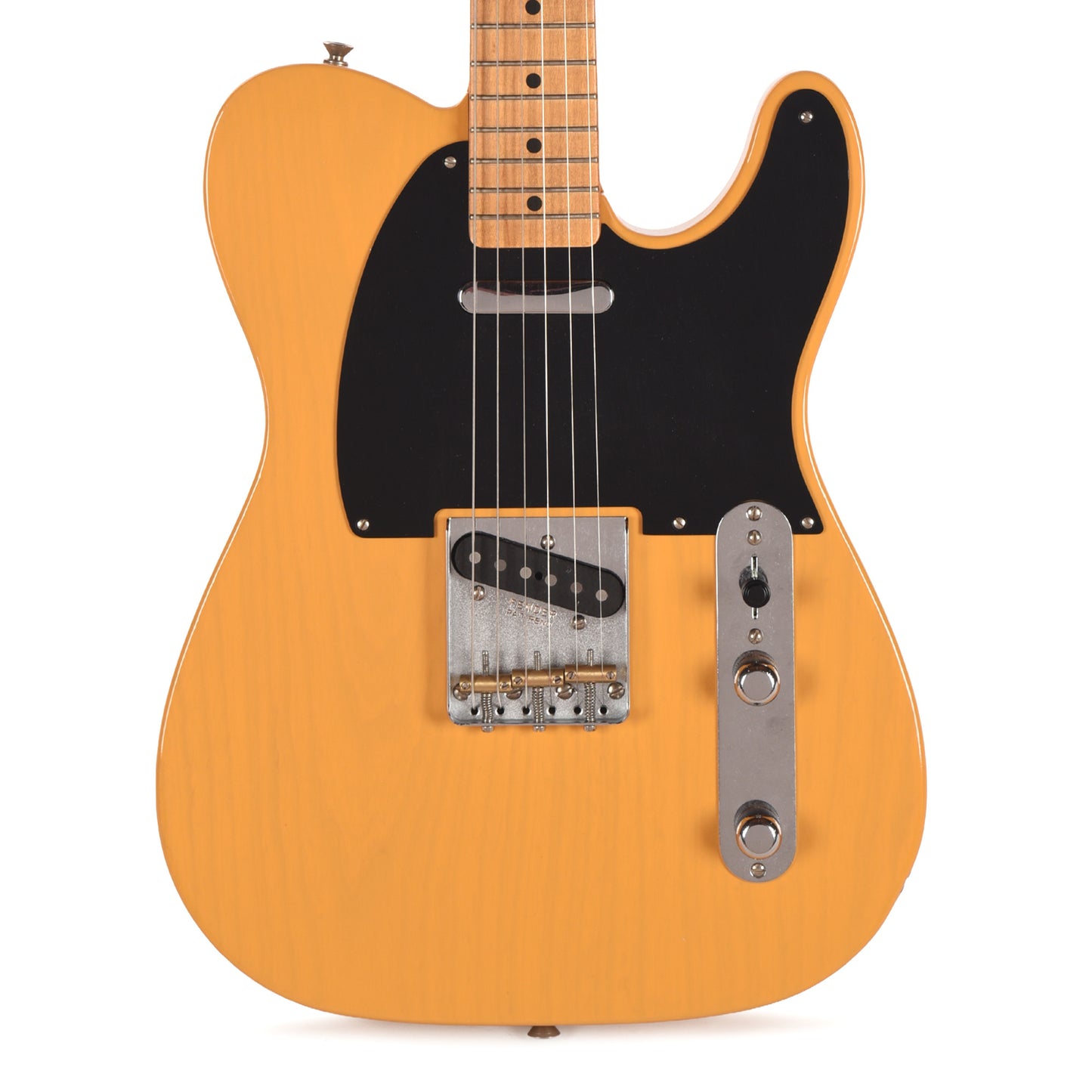 Fender 75th Anniversary Vintera Road Worn 1951 Telecaster Butterscotch Blonde Electric Guitars / Solid Body