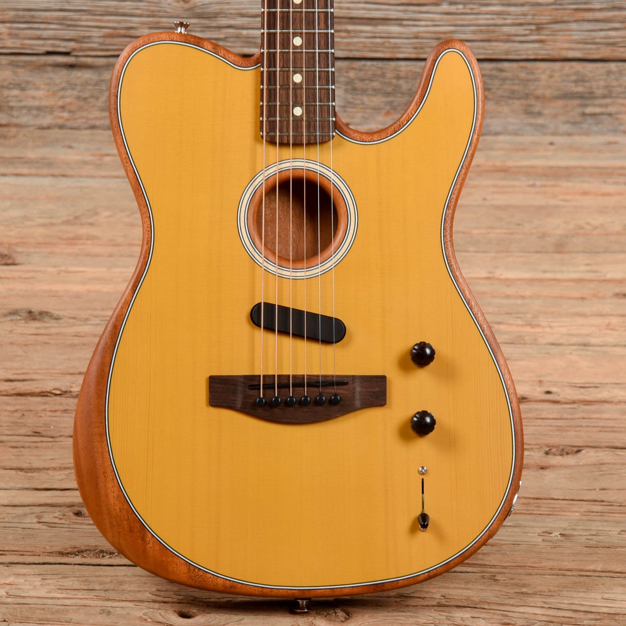 Fender Acoustasonic Player Telecaster Butterscotch Blonde Electric Guitars / Solid Body