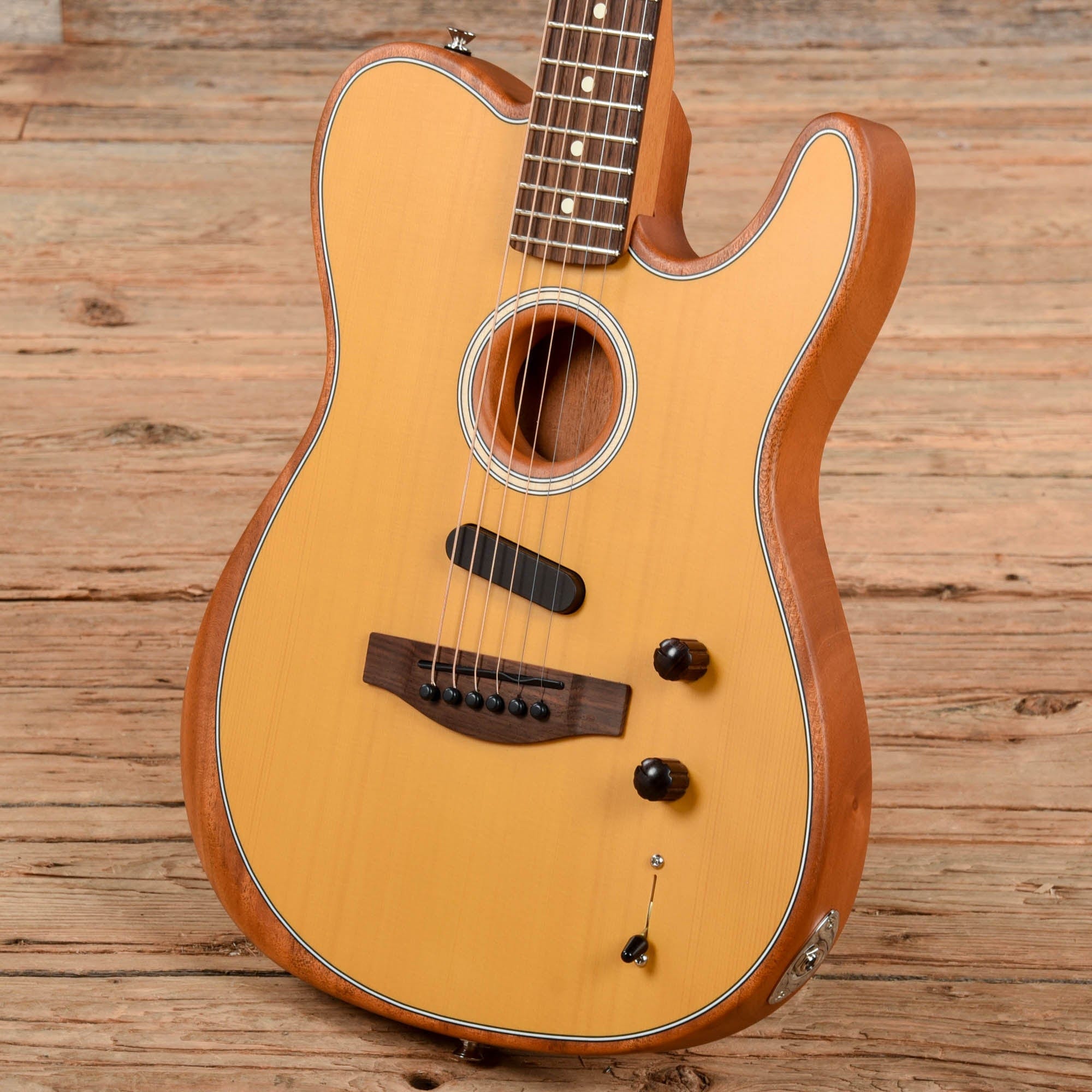 Fender Acoustasonic Player Telecaster Butterscotch Blonde Electric Guitars / Solid Body