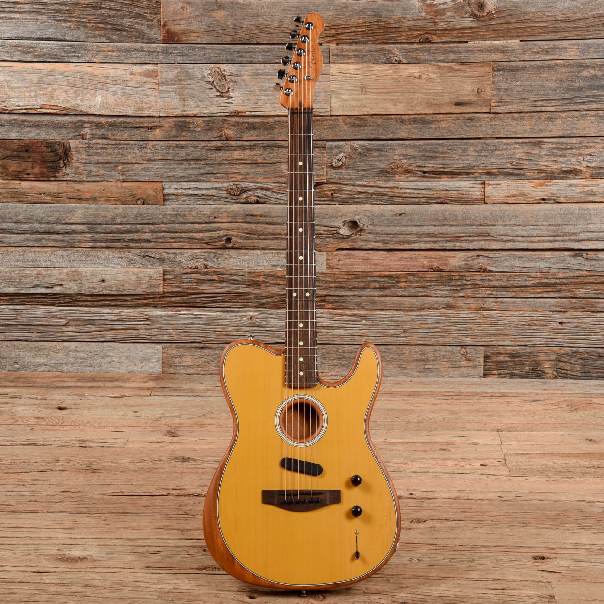 Fender Acoustasonic Player Telecaster Butterscotch Blonde Electric Guitars / Solid Body