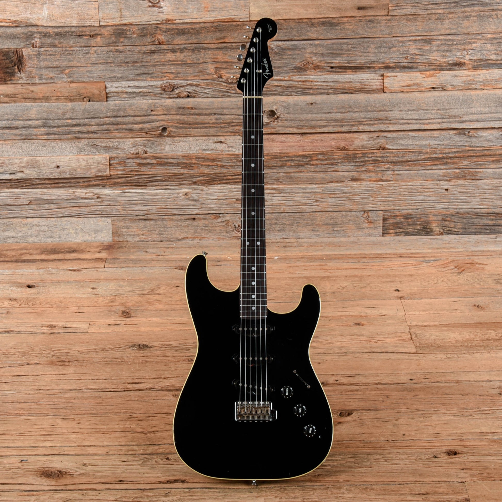 Fender Aerodyne Stratocaster Black 2005 Electric Guitars / Solid Body